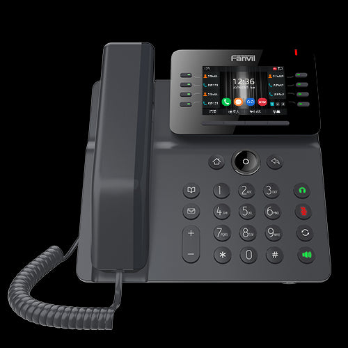 Fanvil V64 Prime Busines Phone, 3.5' Color Screen, Built in WiFi & BT, Dual Gigabit Ports, PoE, 12 Lines, SBC Ready, 2 Year WTY Fanvil V64 Prime Busines Phone, 3.5' Color Screen, Built in WiFi & BT, Dual Gigabit Ports, PoE, 12 Lines, SBC Ready, 2 Year WTY